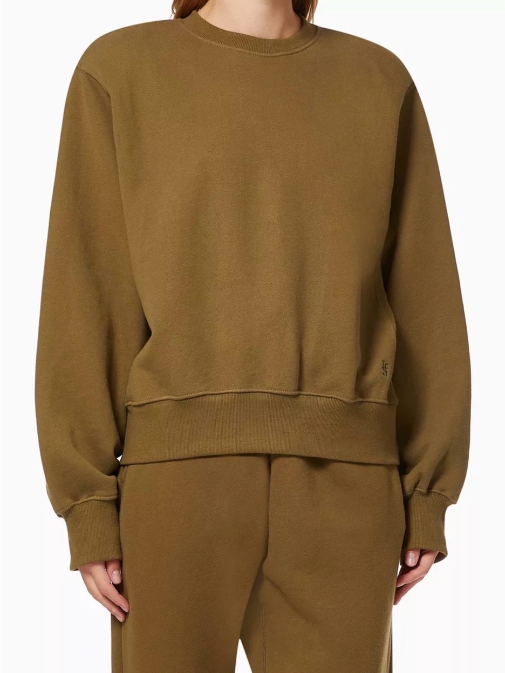 The Frankie Shop Gray Vanessa Sweatshirt brown
